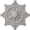 Ekena Millwork Antilles Ceiling Medallion (Fits Canopies up to 6"), 38 1/4"OD x 1 1/2"P, Ultra Pure White CM38ANUWF - alternate 1